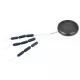 Carp Zoom CZ Greutate de tungsten pentru forfac medie, 6 mm, 0,1 g, 9 buc