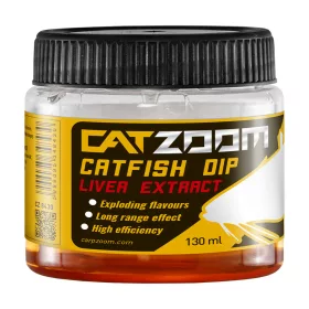 Catzoom Catfish Dip Barna Májkivonat Folyékony Aroma 130ml