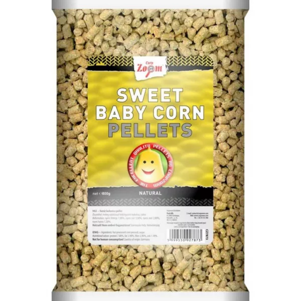Carp Zoom CZ Pellet de baby porumb, natural, 2,5 kg