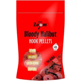   Carp Zoom CZ Pelete de cârlig halibut cu căpșuni, găurite, 15 mm, căpșuni, cu aromă de pește, 150 g