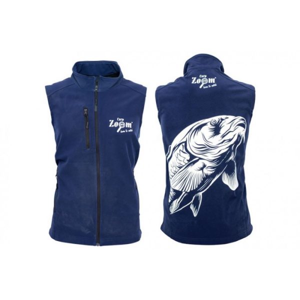 Carp Zoom CZ Vestă softshell bărbați, M, bleumarin