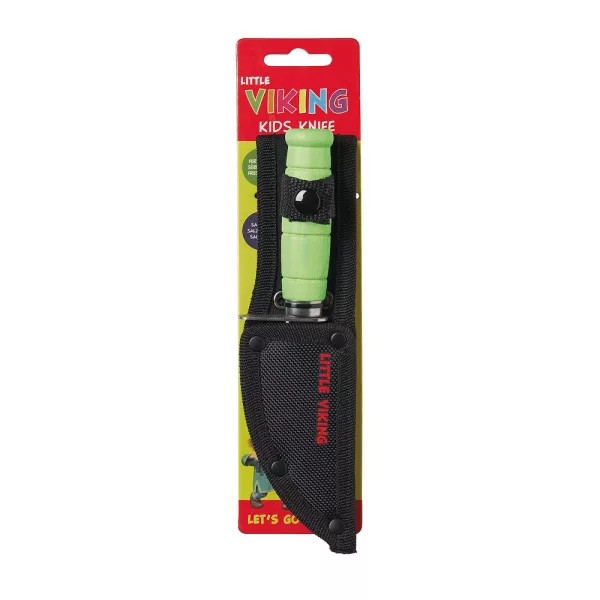 KINETIC Little Viking Kids Knife Green Cuțit pentru copii