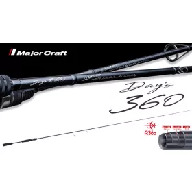   Major Craft Days 360 D360S-64ML Fast 1,95m 3,5-10,5gr 1 Bucată Lansetă de spinning