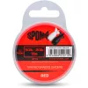 Spomb Tapered Braided Leaders Roșu Împletit Conic 0,38mm-0,20mm Lider de aruncare 3buc