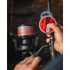 Spomb Tapered Braided Leaders Roșu Împletit Conic 0,38mm-0,20mm Lider de aruncare 3buc