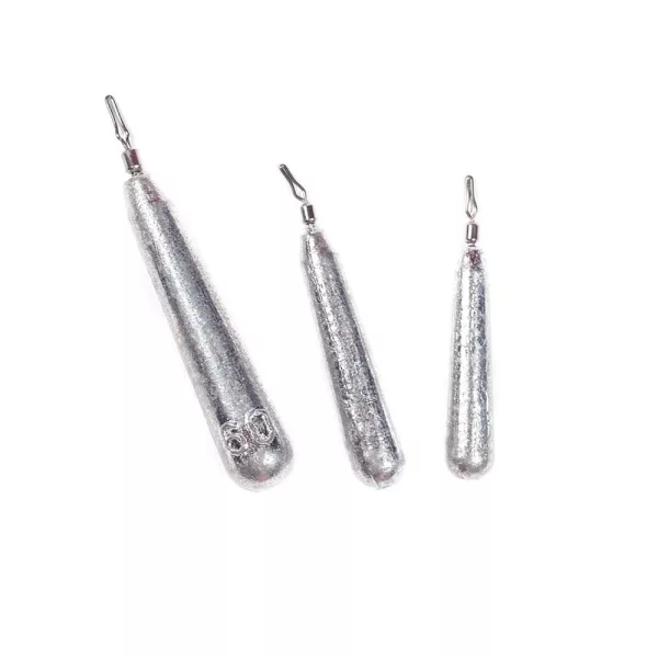 Ottó bácsi Dropshot plumb natural, în formă de baghetă, 3 g (5 buc/pachet)