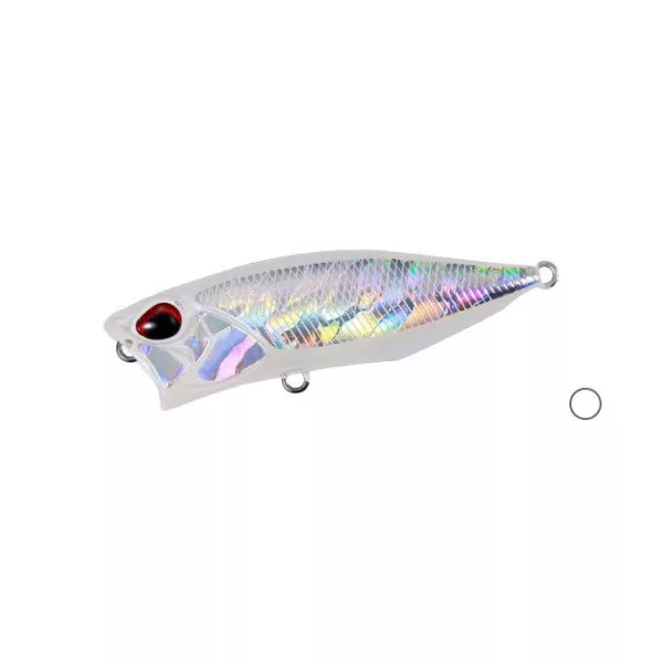 Duo Realis Popper 64 6,4cm 9gr AJO0091 Ivory Halo Wobbler Plutitor