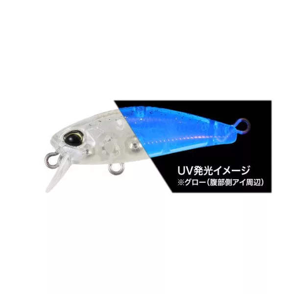 Duo Tetra Works Toto Fat 35F 3,5cm 1,8gr CCC0076 UV Argintiu Vobler Flotant