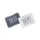 Duo Reverse Lure Case D86 14x10,4x3,2cm White/Silver Logo Cutie pentru năluci