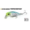 Duo Tetra Works Toto Fat 35F 3,5cm 1,8gr DEA0553 UV Lime Head OT Vobler Flotant