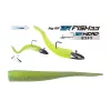Duo Bayruf BR Fish 8,4cm S043 Chart Silver Momeală Plasztic 7buc