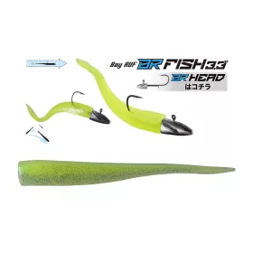   Duo Bayruf BR Fish 8,4cm S043 Chart Silver Momeală Plasztic 7buc