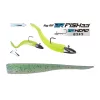 Duo Bayruf BR Fish 8,4cm S045 Kibinago Green Momeală Plasztic 7buc