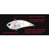 Duo Realis Vibration 62 G-FIX 6,2cm 14,5gr ACC3018 Smokey Bone Wobbler Scufundător