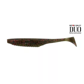   Duo Realis Versa Shad 7,6cm F018 Green Pumpkin Red Flake Naluci de Plastic 10buc