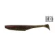 Duo Realis Versa Shad 7,6cm F018 Green Pumpkin Red Flake Naluci de Plastic 10buc