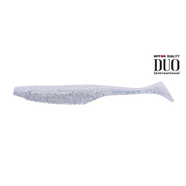 Duo Realis Versa Shad 7,6cm F076 White Back Shad Nalucă din Plastic 10 buc
