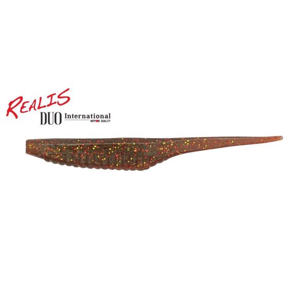 Duo Realis Versa Pintail 7,6cm F079 Dark Motor Oil UV Momeală plastică 10buc
