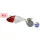 Duo Realis Spin 35 SW 3,5cm 7gr ACC0001 Pearl Red Head Spin-Tail Naluță artificială