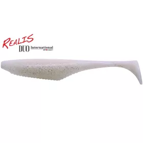   Duo Realis Versa Shad Fat 12,5cm F076 White Back Shad Momeală din plastic 5 buc