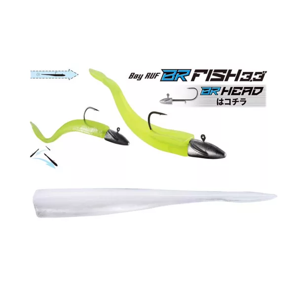 Nălucă Plastic Duo Bayruf BR Fish 8,4cm F098 Ice Cube 7buc