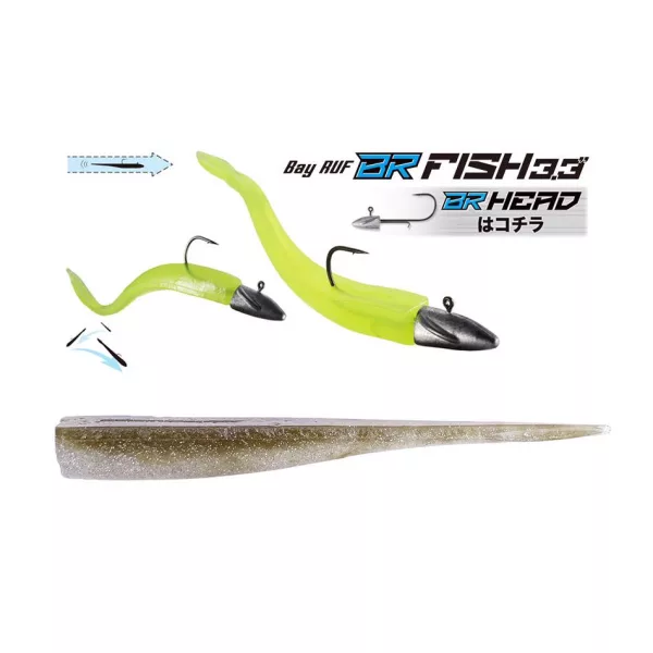 Nălucă Plastic Duo Bayruf BR Fish 8,4cm F099 Rikyu 7buc