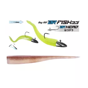   Duo Bayruf BR Fish 8,4cm F102 Brown Zircon Momeală plastică 7 buc.
