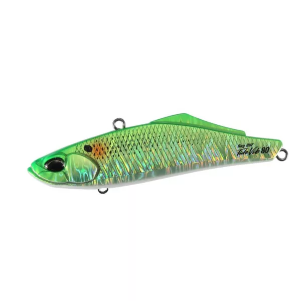 Duo Bayruf Tide Vib 80 8cm 25gr CPA3512 Inakko Lime Chart Vobler Scufundător