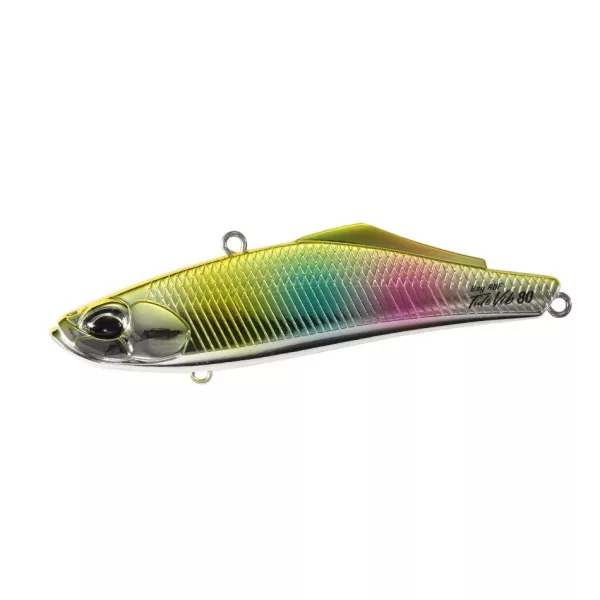 Duo Bayruf Tide Vib 80 8cm 25gr MCC0680 UV Gold Rainbow Vobler Scufundător