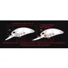 Duo Realis Crank M65 11A 6,5cm 16gr ACC3018 Smokey Bone Wobbler Plutitor