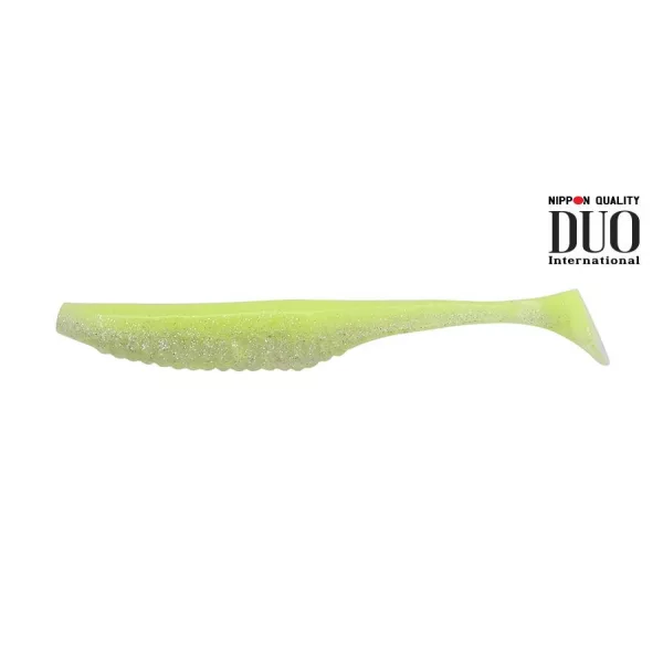 Duo Realis Versa Shad 10cm F075 Chartreuse Shad Naluci din plastic 7buc