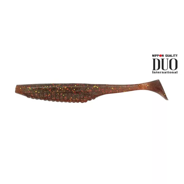 Duo Realis Versa Shad 10cm F079 Dark Motor Oil UV Momeală din plastic 7buc