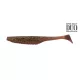 Duo Realis Versa Shad 10cm F079 Dark Motor Oil UV Momeală din plastic 7buc