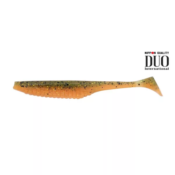 Duo Realis Versa Shad 10cm F083 Watermelon Orange Gold Momeală din plastic 7buc
