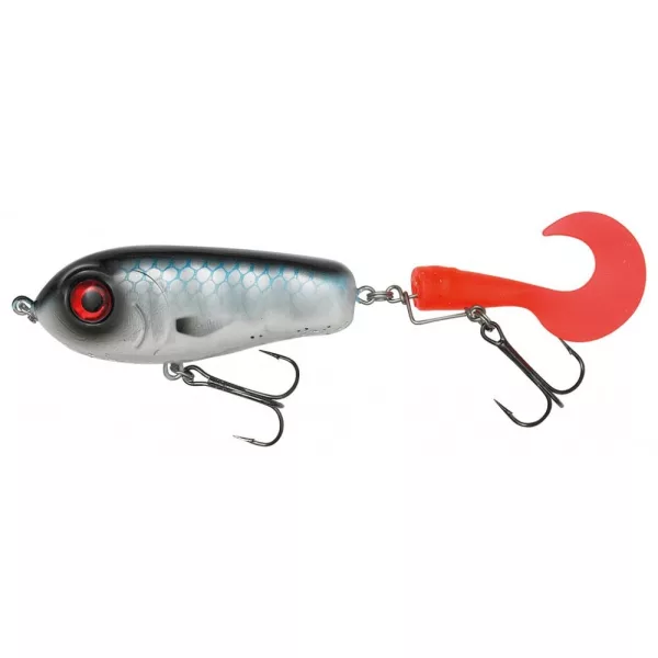 KINETIC Humpy Dumpy 75mm 35g Albastru Arctic Rotire Coadă