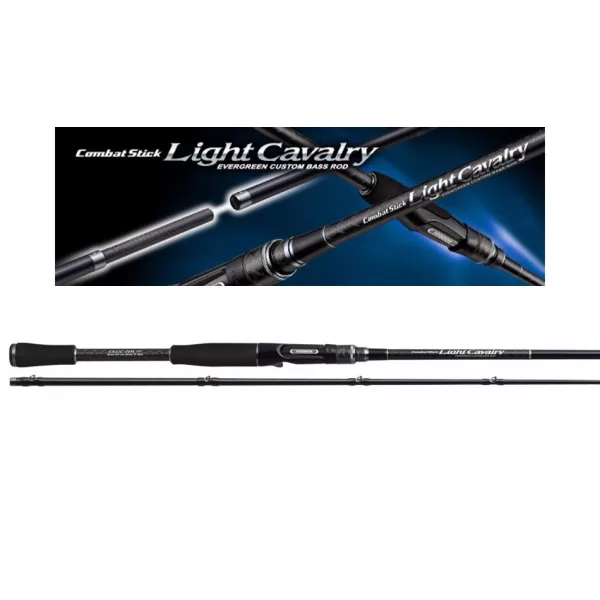 Lansetă de spinning Evergreen Light Cavarly CLCC-71H Baitcast 216cm 10,5-56gr 2 Piese