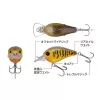 Evergreen Piccolo Dive Shallow 4cm 6,4gr #28 Blue Back Chart Wobbler