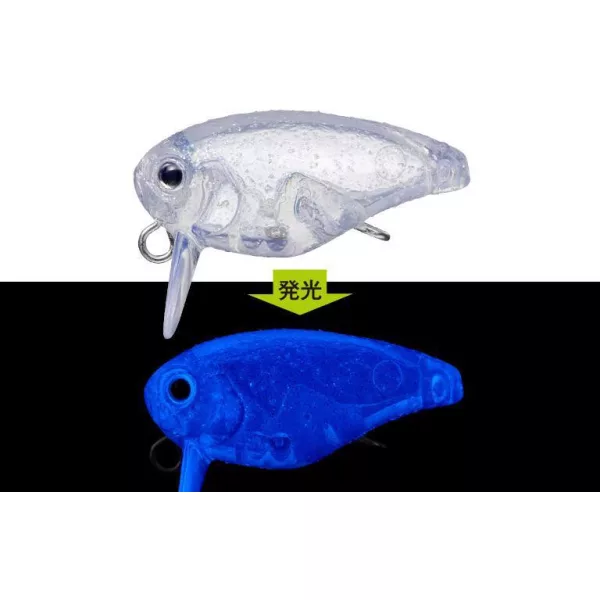 Evergreen Killer Bug 23 2,3cm 1,3gr #02 Clear Lame UV Wobbler