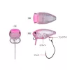 Evergreen Killer Bug 23 2,3cm 1,3gr #07 Clear Pink Wobbler