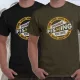 Vass-Tex Fishing Culture Printed Khaki Póló 2XL