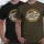 Vass-Tex Fishing Culture Printed Khaki Póló 3XL