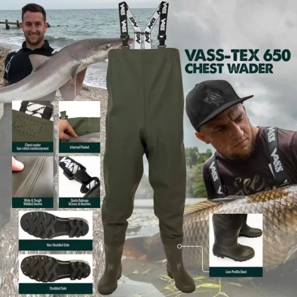 Vass-Tex 650 Melles Csizma 46