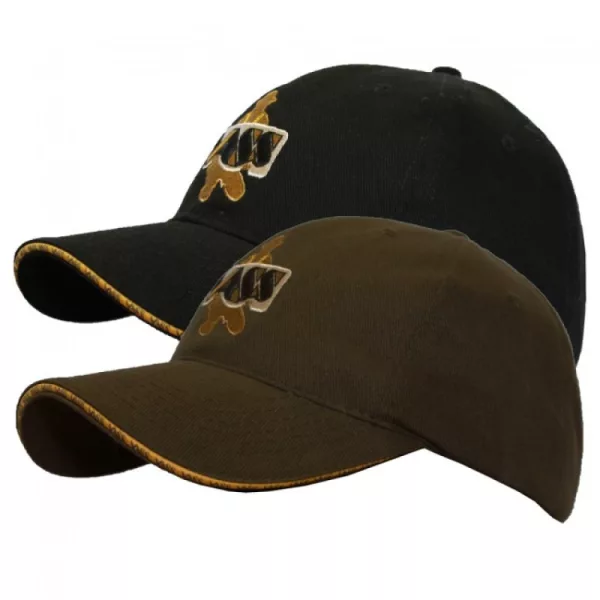 Vass-Tex Brushed Cotton Cap Fekete Baseball Sapka