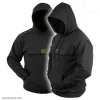 Vass-Tex Culture Fishing Fekete Kapucnis Pulóver 3XL