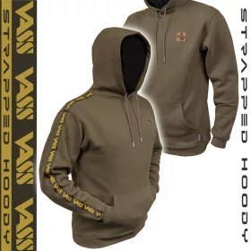 Vass-Tex Strapped Hoody Khaki Pulóver L