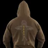 Vass-Tex Carp Rising Khaki Kapucnis Pulóver 2XL