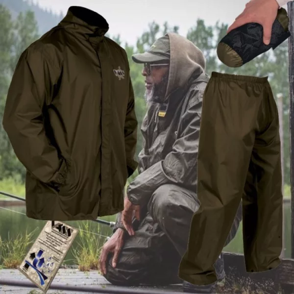 Vass-Tex Lightweight Waterproof Packaway Esőruha Szett 3XL