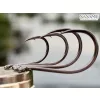 Sasame Thinners Black Nickel 1 Füles, Szakállas Bojlis Horog 10db