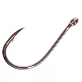   Sasame Thinners Black Nickel 2 Füles, Szakállas Bojlis Horog 11db