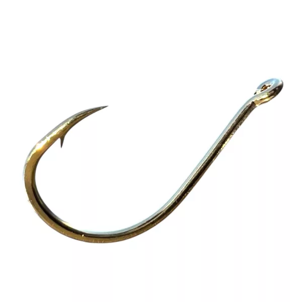 Sasame Chinu Ringed Gold 2 Füles, Szakállas Pontyozó Horog 10db